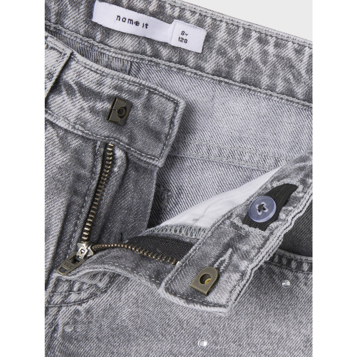 Name It Light Grey Denim Rose Rhine Jeans Noos