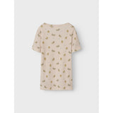 Lil'Atelier Morganite Flavo Kis Slim T-Shirt