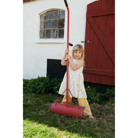 Wheat Ivory Checked Flowers Dress Luise