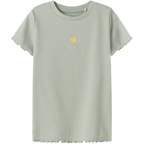 Name It Aqua Gray Lemon Vivemma Slim T-Shirt