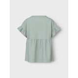 Name It Aqua Gray Vavina Top