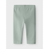 Name It Aqua Gray Vivian Capri Leggings