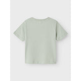 Name It Aqua Gray Hasse Regular T-Shirt