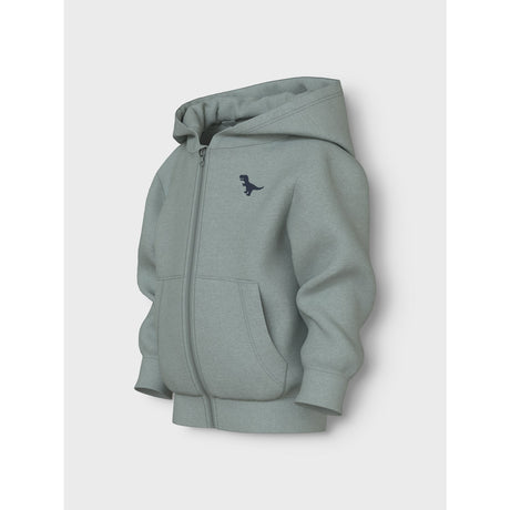 Name It Slate Gray Valon Regular Sweat Cardigan