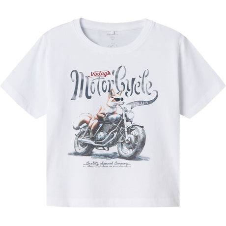 Name It Bright White Husina Regular T-Shirt