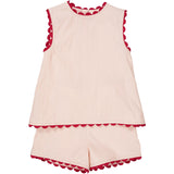 COPENHAGEN COLORS Dusty Rose Comb. Poplin Deco Summer Set