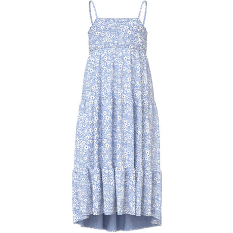 Name It Serenity White Flower Vinaya Strap Maxi Dress