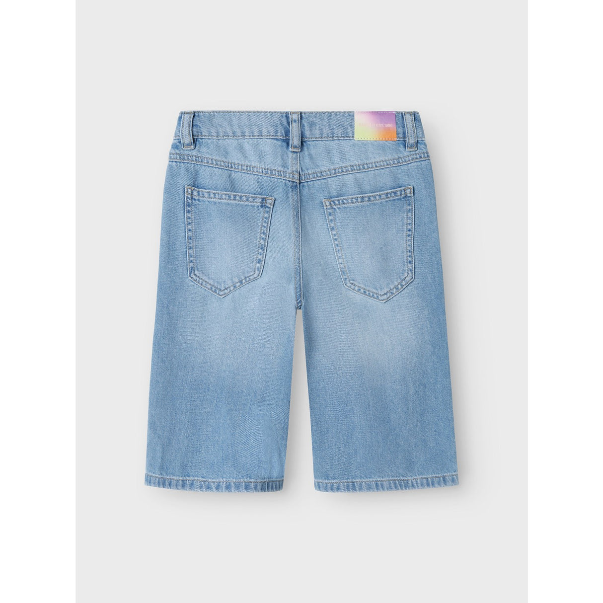 Name It Medium Blue Denim Bella Skater Shorts