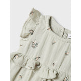 Name It Aqua Gray Hikka Capsl Dress