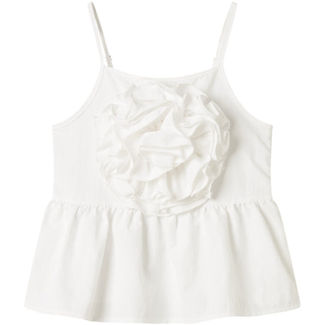 Name It Bright White Fylona Strap Top