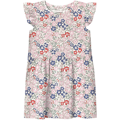 Name It Bright White Haile Cap Dress