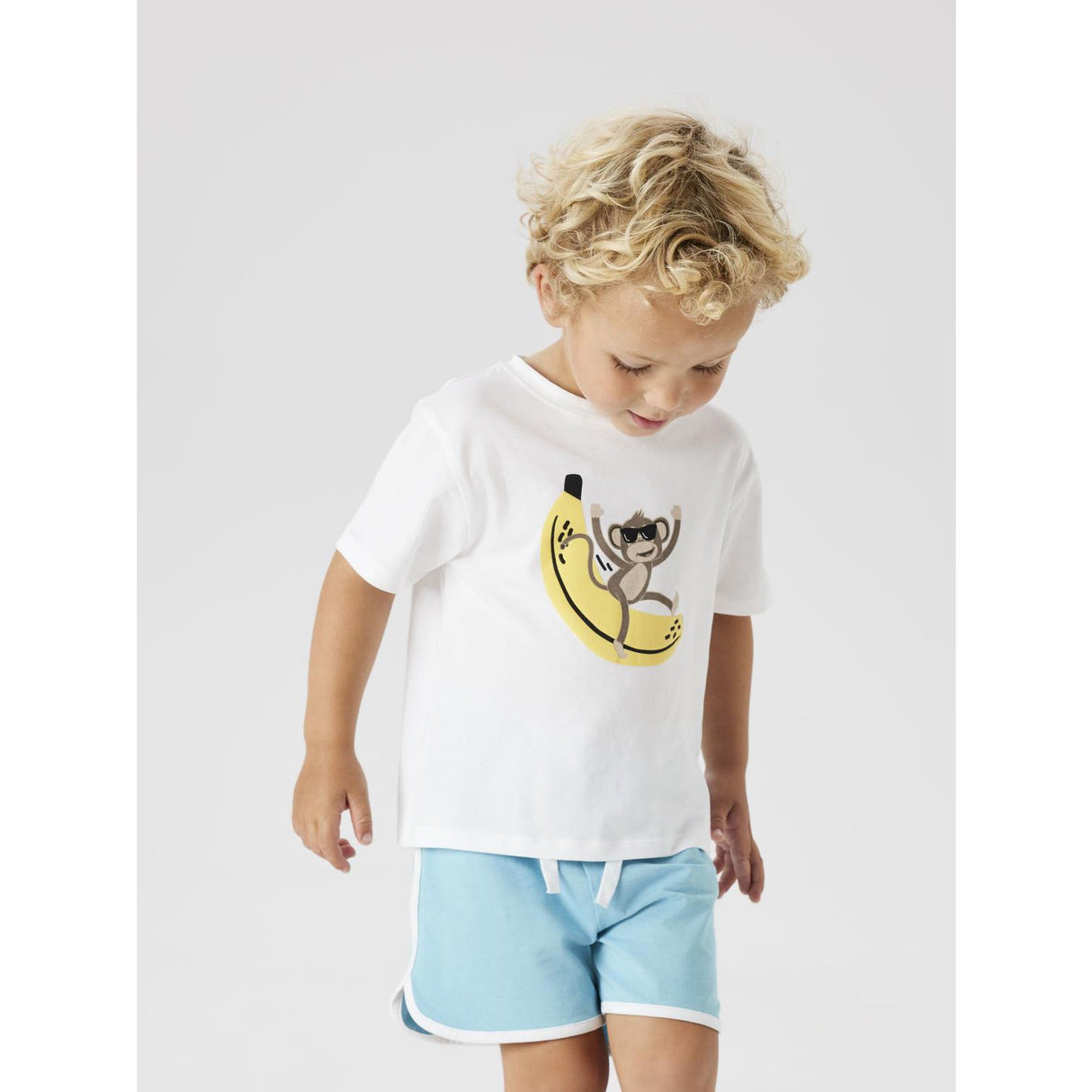 Name It Bright White Jax Regular T-Shirt