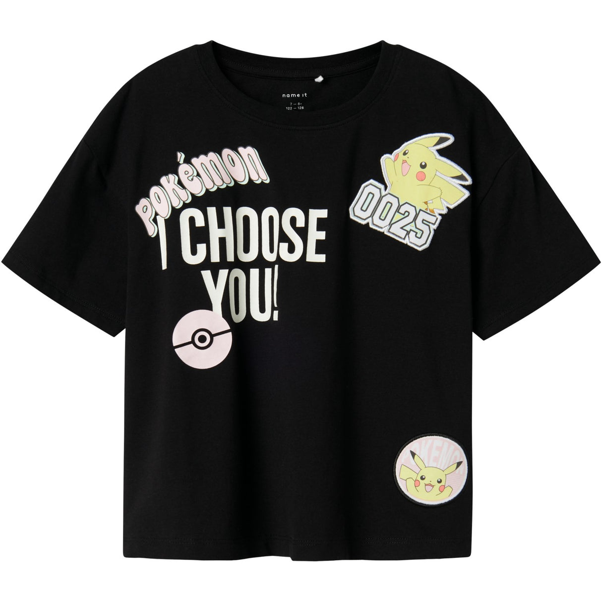 Name It Black Morana Pokemon T-Shirt