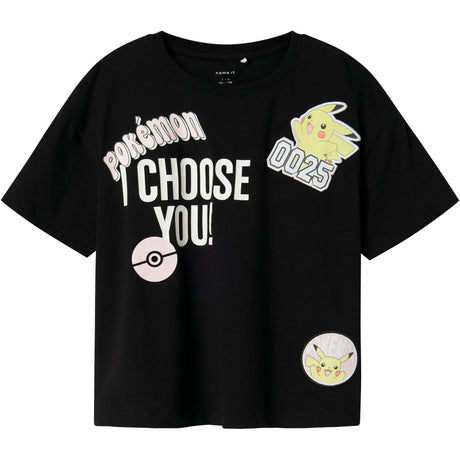 Name It Black Morana Pokemon T-Shirt