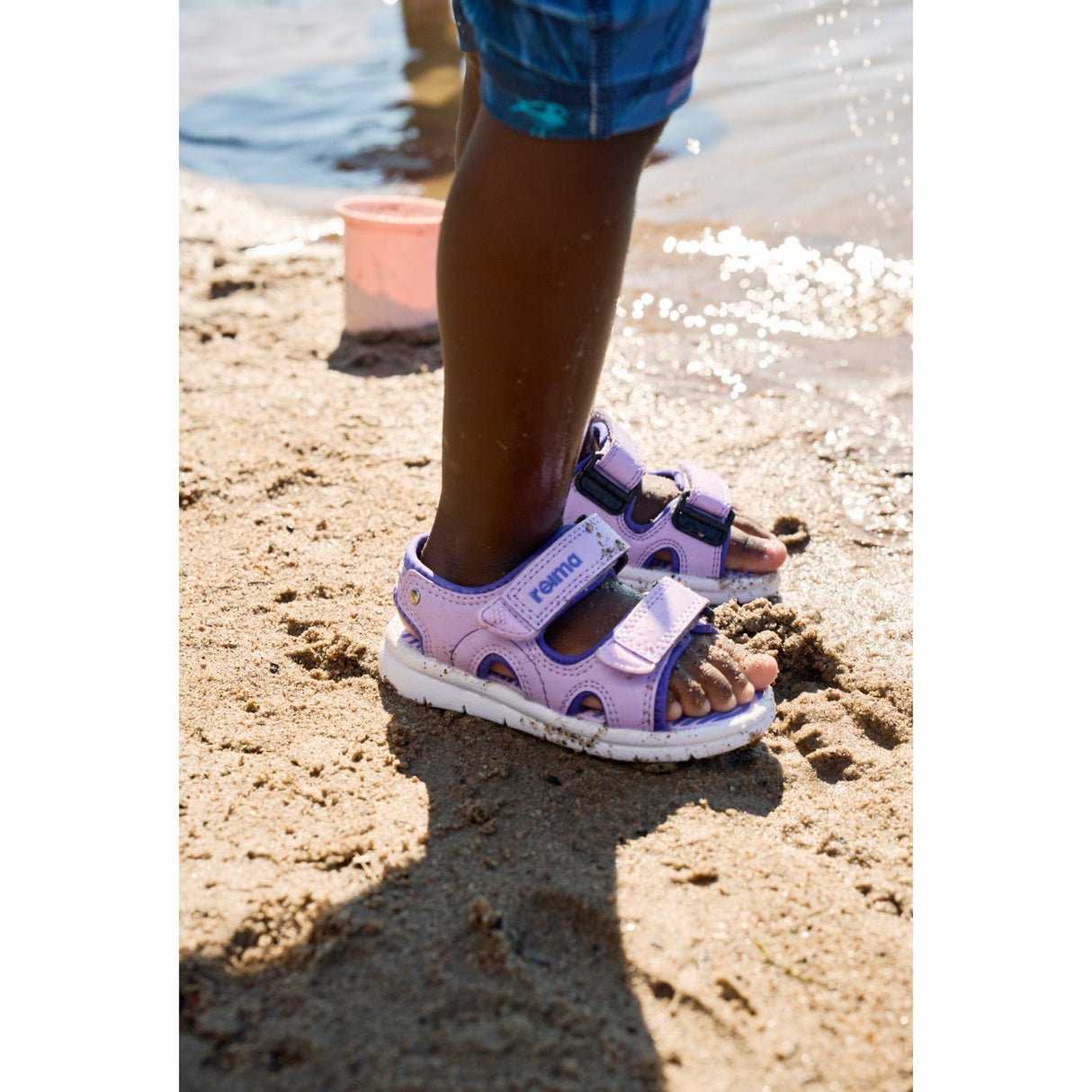 Reima Blooming Lilac Sandals Bungee