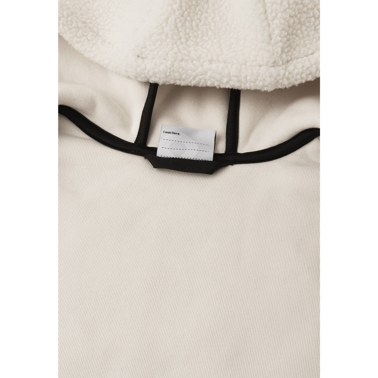 Reima Light Beige Turbo Light Beige Fleece hoodie