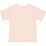 COPENHAGEN COLORS Dusty Rose Summer Pointelle T-Shirt Ss