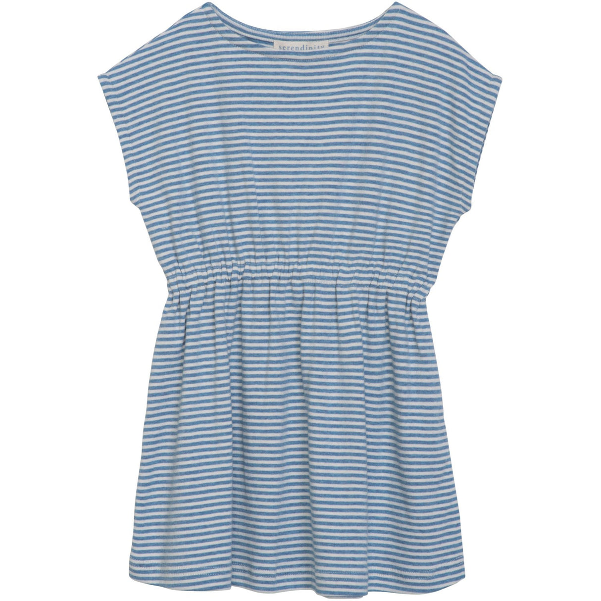 Serendipity Azur/Ecru Beach Dress Stripe