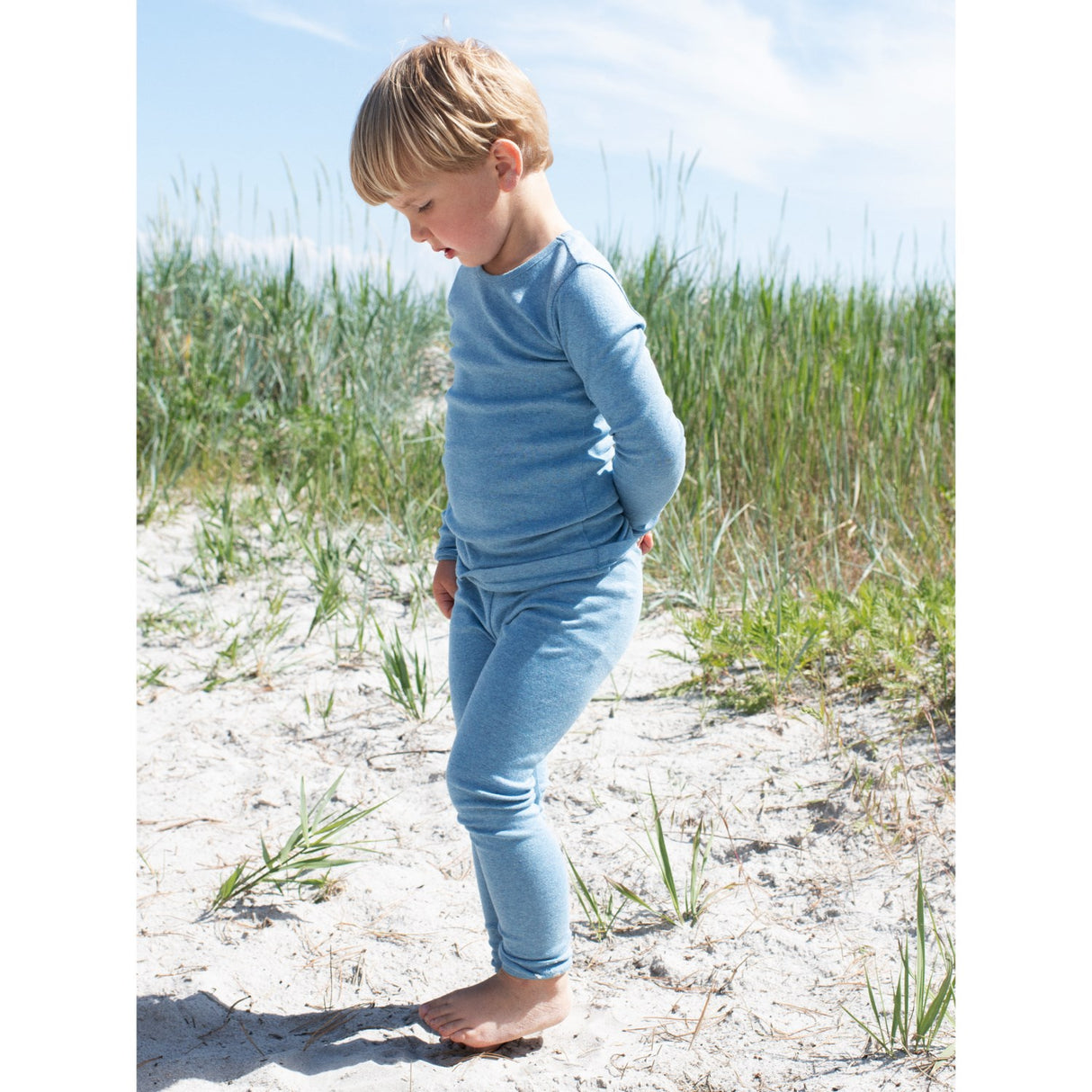 Serendipity Azur Slim Blouse