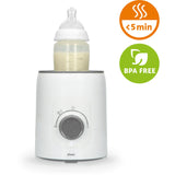 Alecto White Bottle Warmer