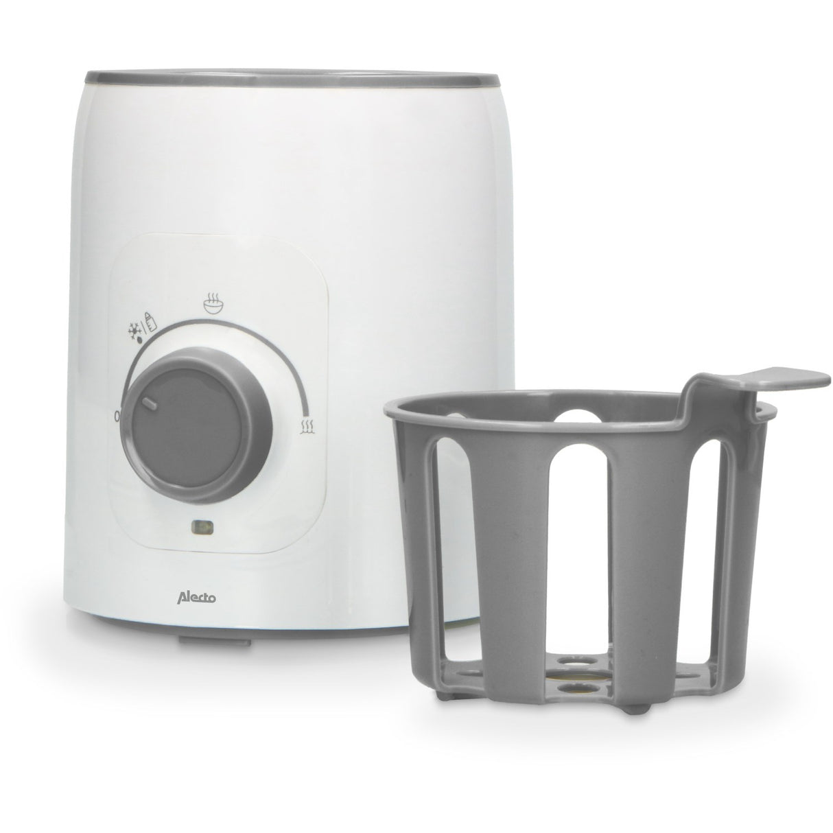 Alecto White Bottle Warmer