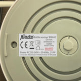 Alecto White Bottle Warmer