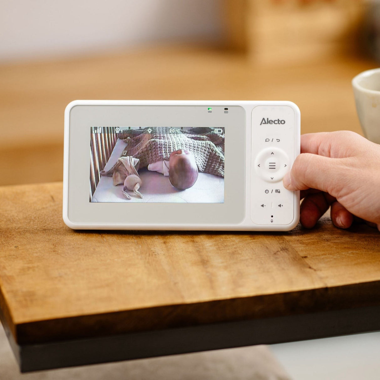 Alecto Video Baby Monitor With 4.3 Inch Color Display