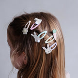 Mimi & Lula 5 Hair Clips - Mini Easter Bunny