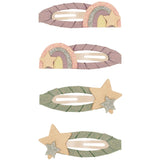 Mimi & Lula 4 헤어 클립 - 오버 더 레인보우 드림랜드