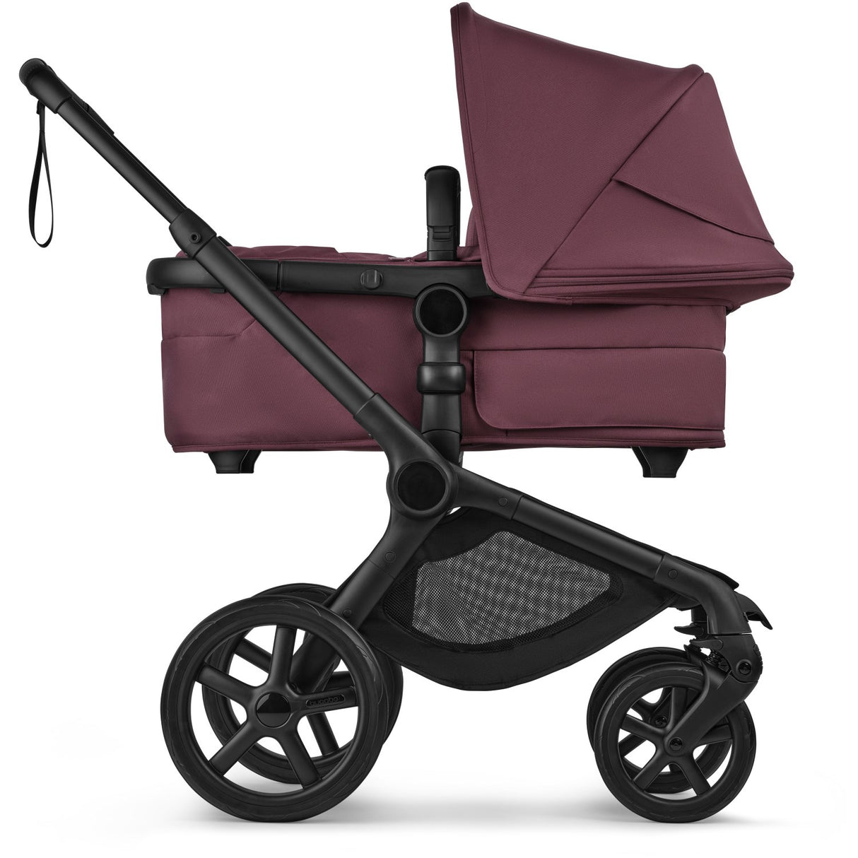 Bugaboo Fox 5 Renew Complete Black/Dark Cherry-Dark Cherry