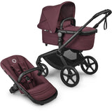 Bugaboo Fox 5 Renew Complete Black/Dark Cherry-Dark Cherry