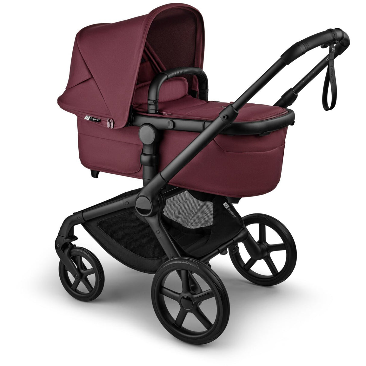 Bugaboo Fox 5 Renew Complete Black/Dark Cherry-Dark Cherry