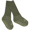 Gobabygo Olivine Non-Slip Socks In Merino Wool