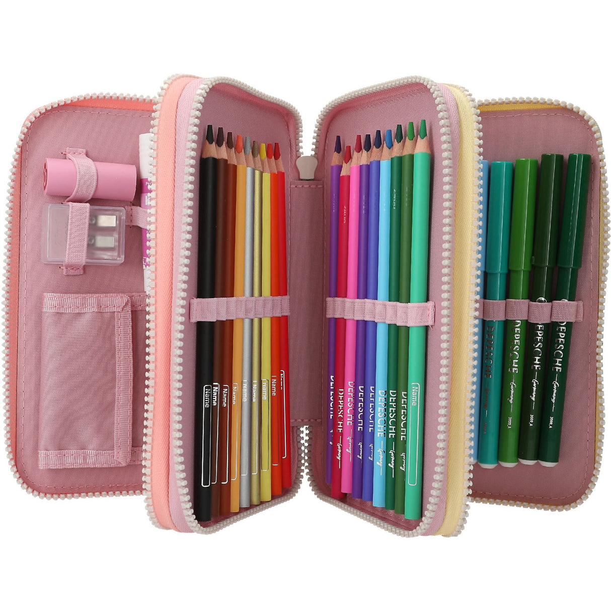 Ylvi Triple Pencil Case Color Cloud