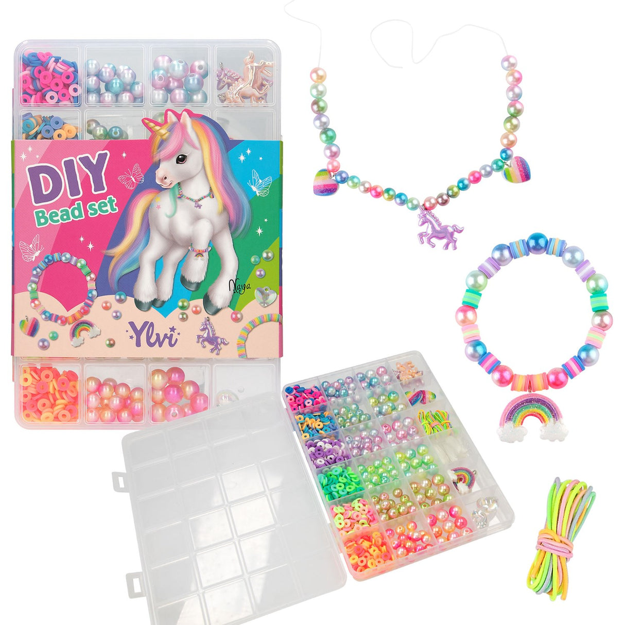 Ylvi DIY Rainbow Beads Set
