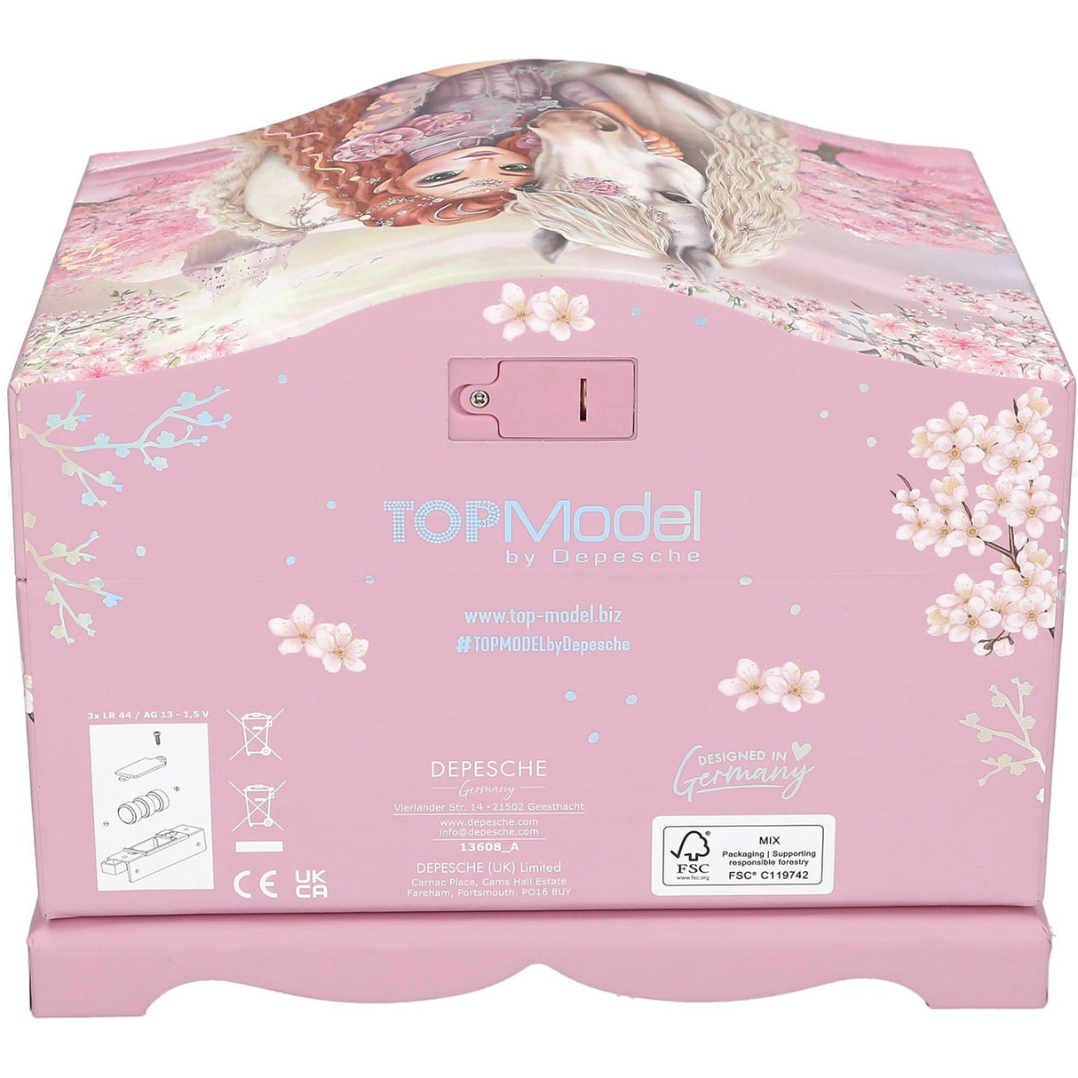 TOPModel Viva Violet Jewellery Box With Light