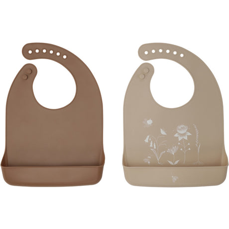 By Lille Vilde Vintage & Blossom Bibs - Printed 2pcs