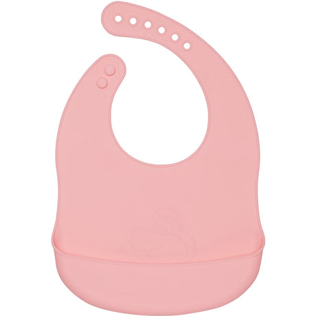 By Lille Vilde Pink Peony Bibs - Swan 1pcs