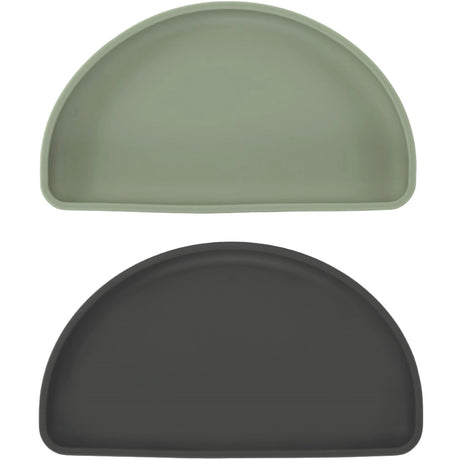 By Lille Vilde Sage Plates - Toddler 2pcs