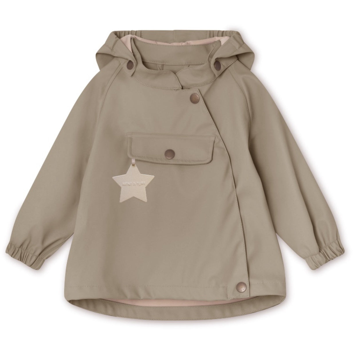 Mini A ture Grey Brown Wainis Rain Set. GRS