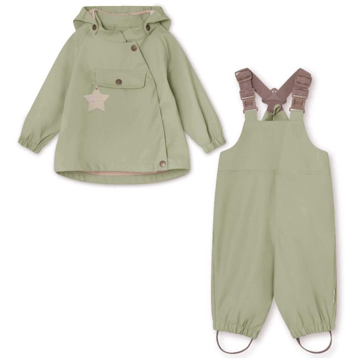 Mini A ture Tea Green Wainis Rain Set. GRS