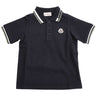 Moncler Black Ss Polo T-Shirt