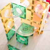 Connetix Rainbow Ball Run Expansion Pack 66 Pieces