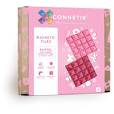 Connetix Pastel Pink & Berry Base Plate 2 Pieces