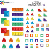 Connetix Rainbow Creative Pack 102 Pieces