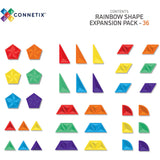 Connetix Rainbow Shape Expansion Pack 36 Pieces