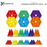 Connetix Rainbow Geometry Pack 30 Pieces