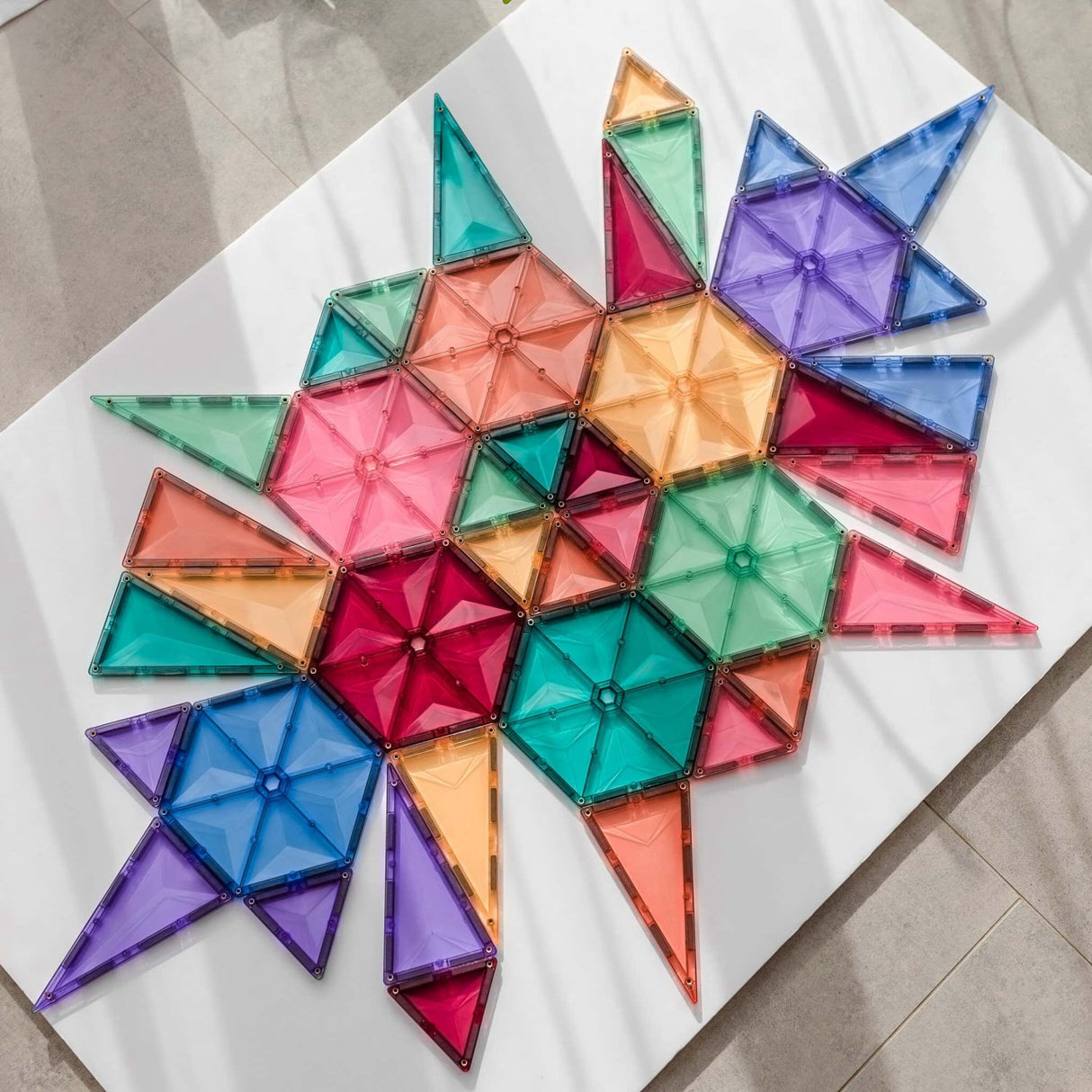 Connetix Pastel Geometry Pack 40 Pieces