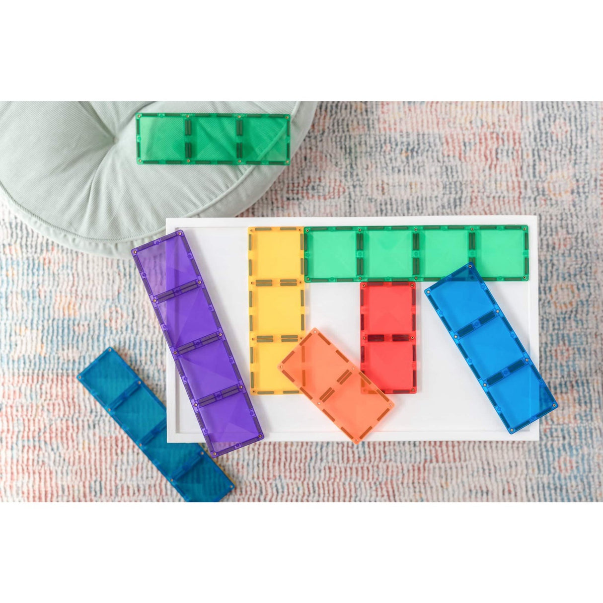 Connetix Rainbow Rectangle Pack 18 Pieces