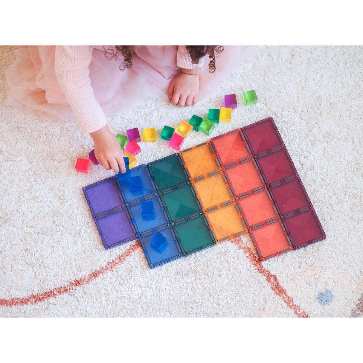 Connetix Pastel Rectangle Pack 24 Pieces